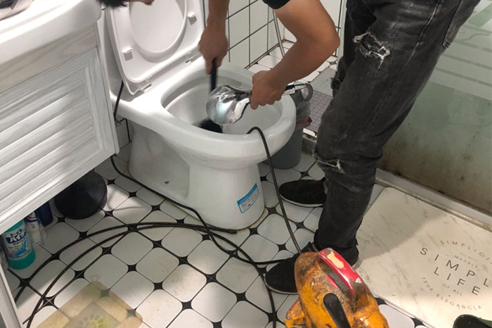 铁山疏通下水道