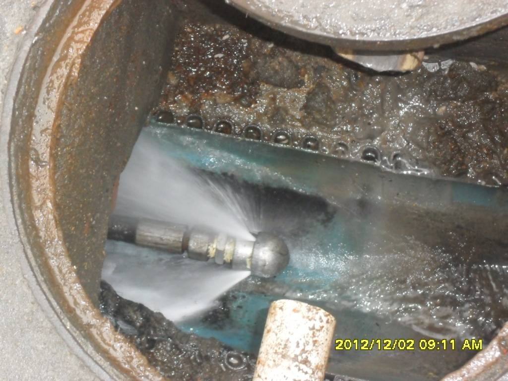 铁山污水管道高压清洗